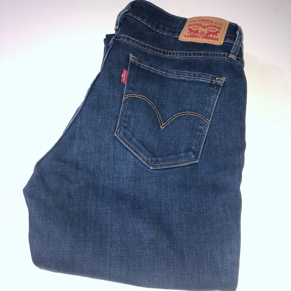 Levi's Women's Boot Cut Jeans - Dark Blue